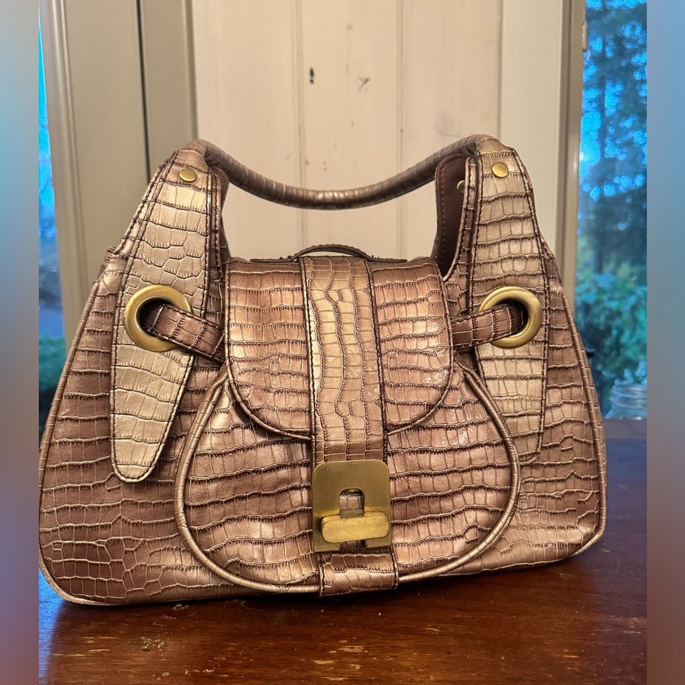 Charlie Larson Gold shoulder bag
